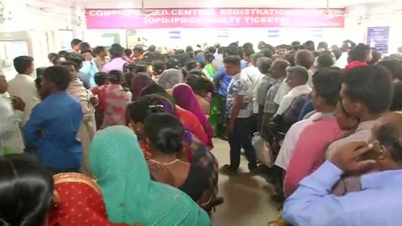 Ruckus at Capital Hospital after patients, attendants fail to avail tickets to visit doc
