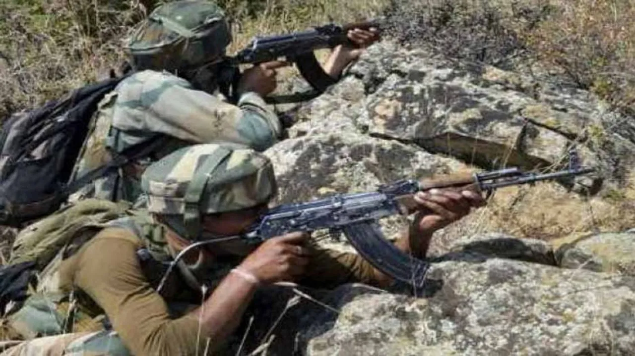 Heavy firing between Indian and Pakistani troops on LoC