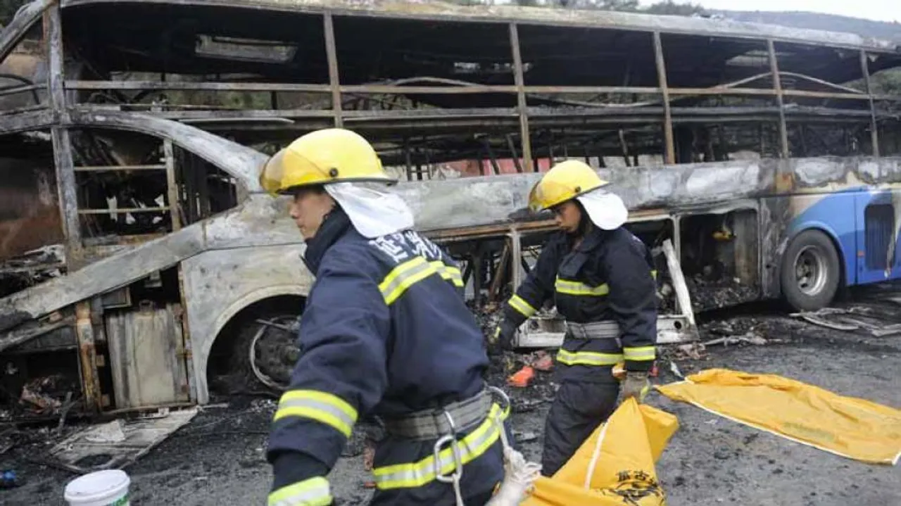 At Least 36 Killed In China Road crash: State media