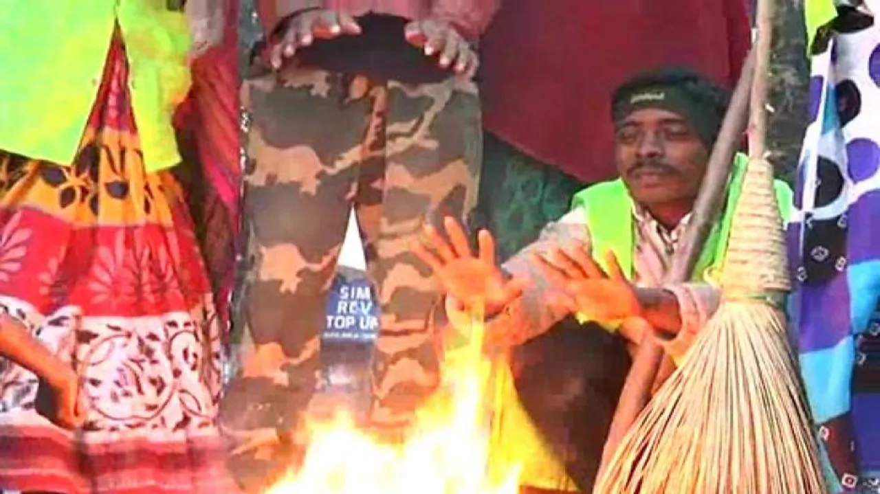 Cold wave intensifies in Odisha, lowest temp in Daringibadi