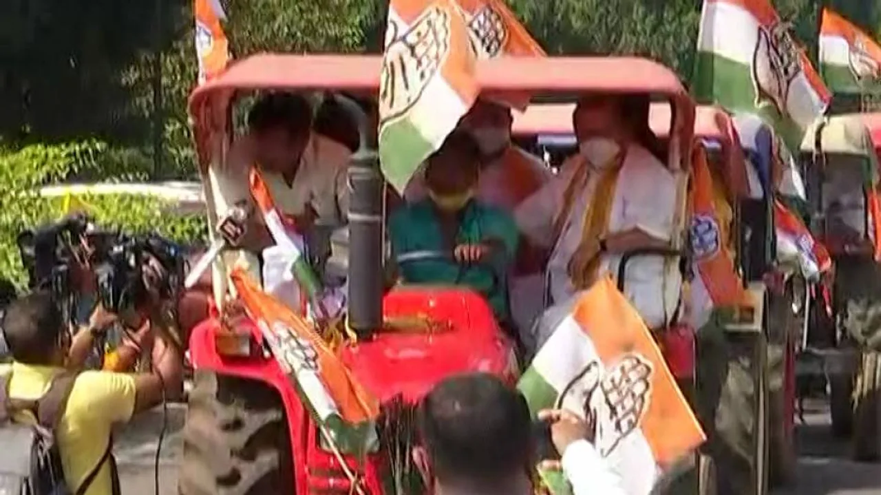 Odisha Congress Kicks Off ‘Kheti Bachao Yatra’ To Protest New Farm Laws