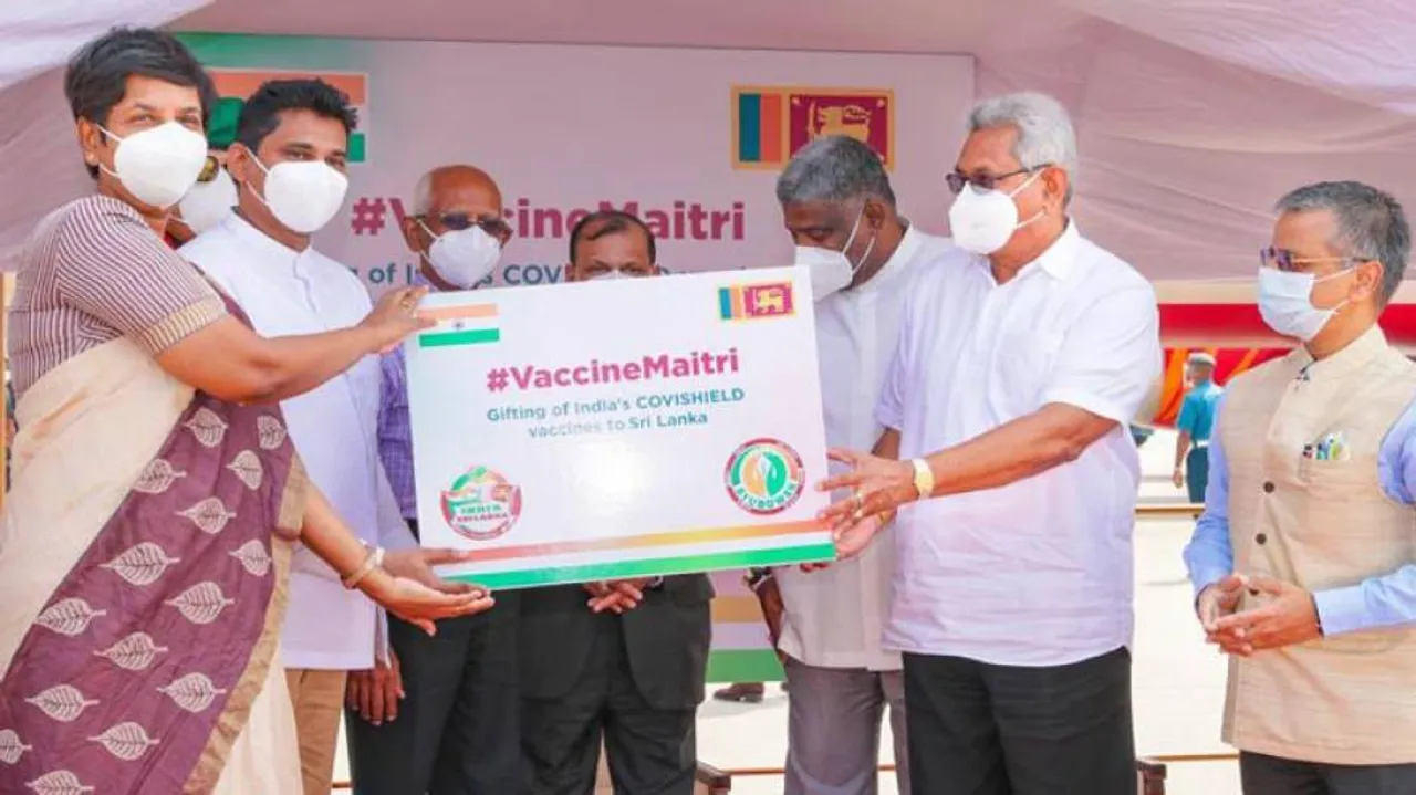 Sri Lanka Receives 5 Lakh Doses Of Covishield Vaccine Gifted By India