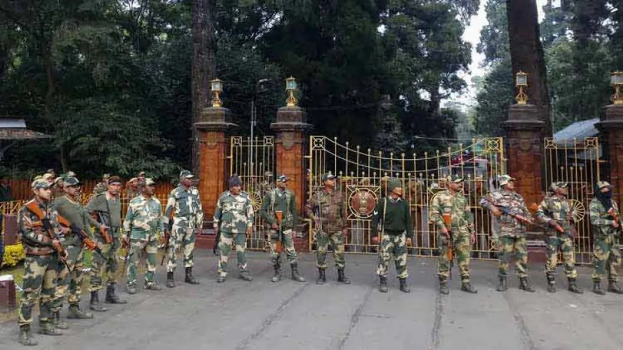 Curfew Lifted In Shillong, Streets Decked Out In X-Mas Lights