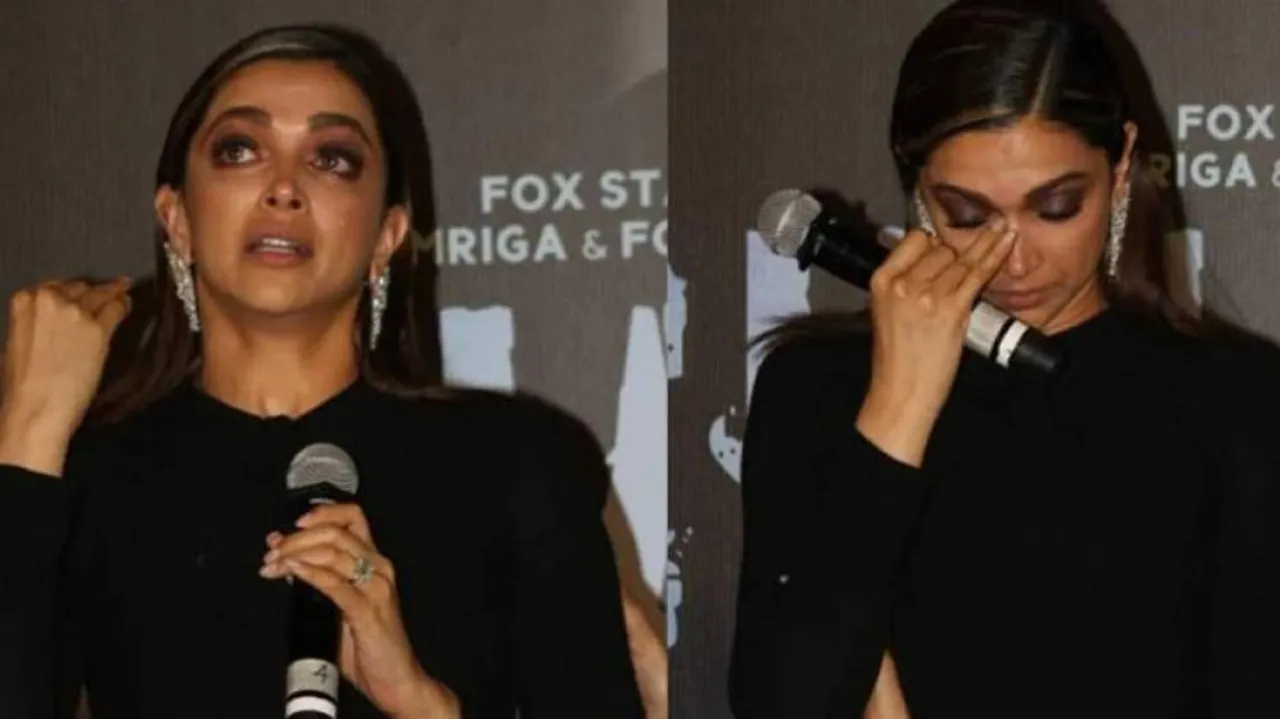 WATCH: Deepika Padukone Couldn't Hold Back Tears At 'Chhapaak' Trailer Launch