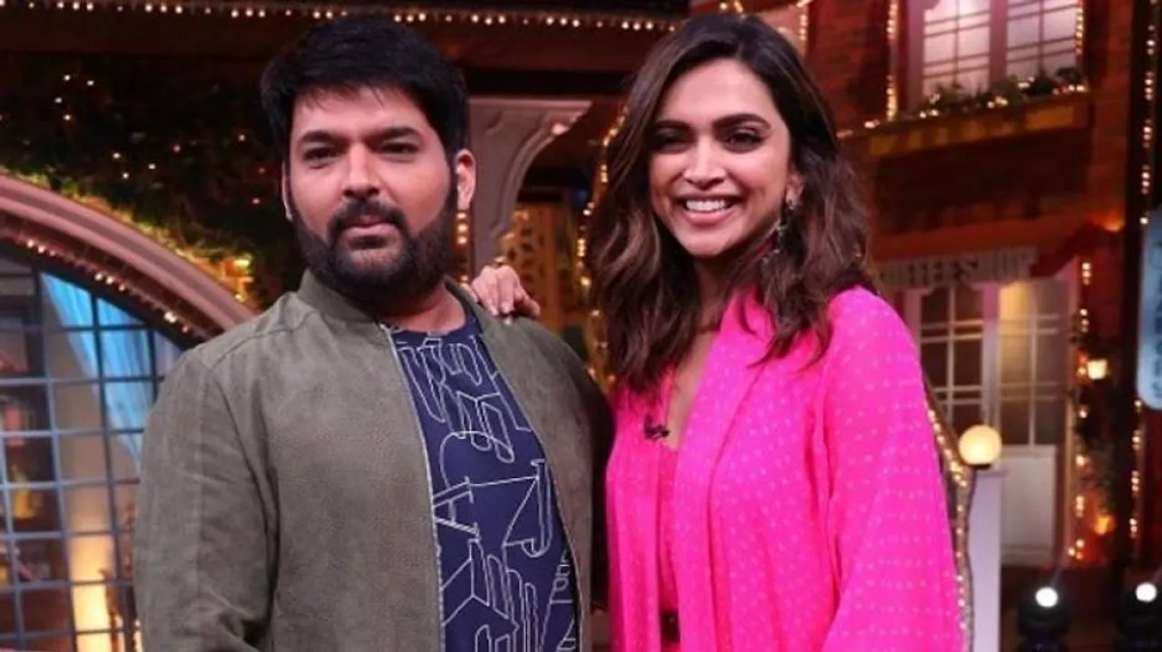 Deepika Padukone Has A Gala Time At The Kapil Sharma Show, Take A Look
