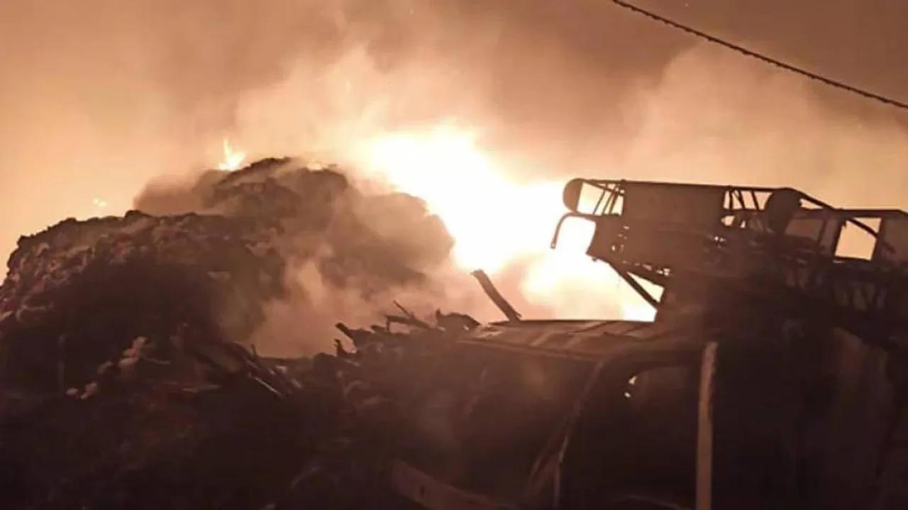 Over 20 Shanties Gutted In Fire In Delhi, No Casualties