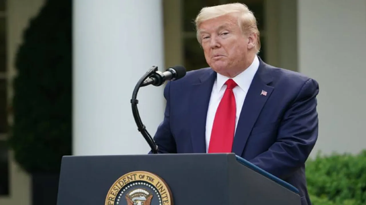 We are not happy with China: US Prez Donald Trump