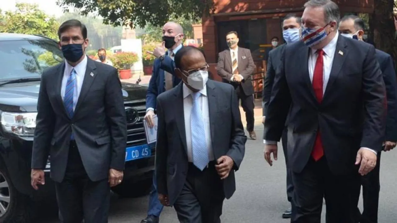 Amid China Stand-Off Along LAC, NSA Ajit Doval Meets Mike Pompeo In Delhi