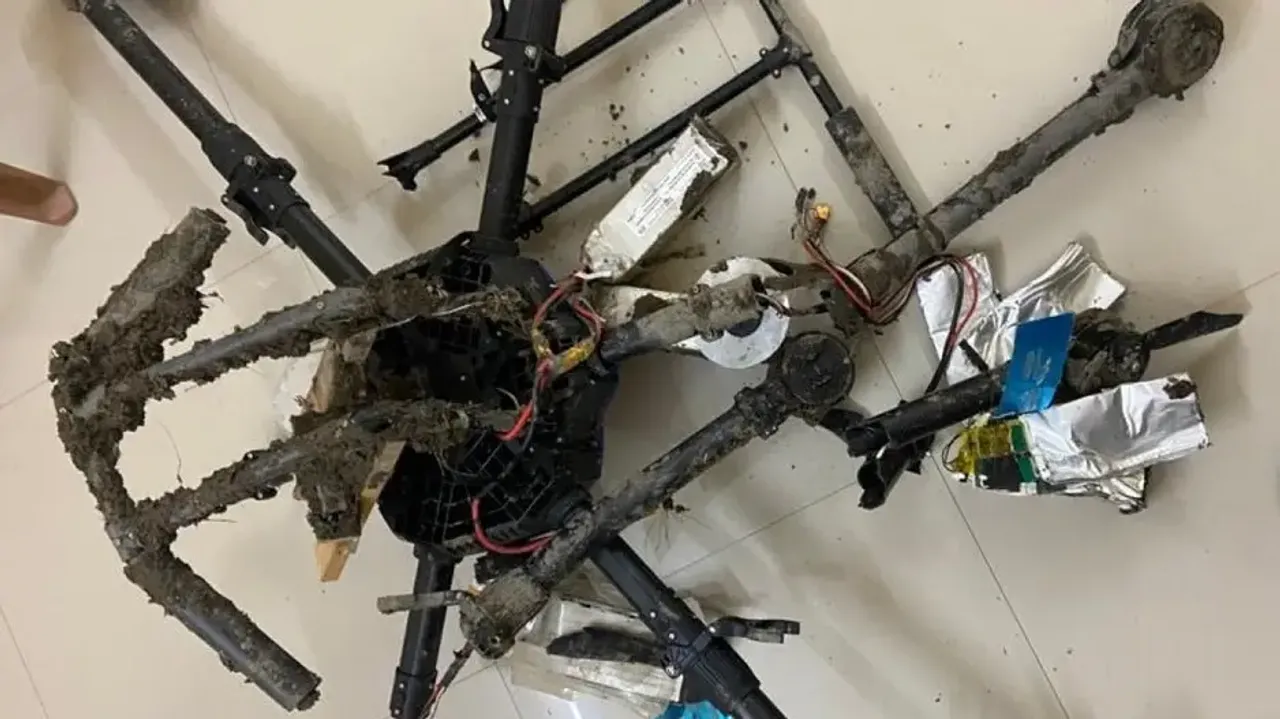 BSF shoots down Pakistani drone in Punjab, 10 kg heroin seized