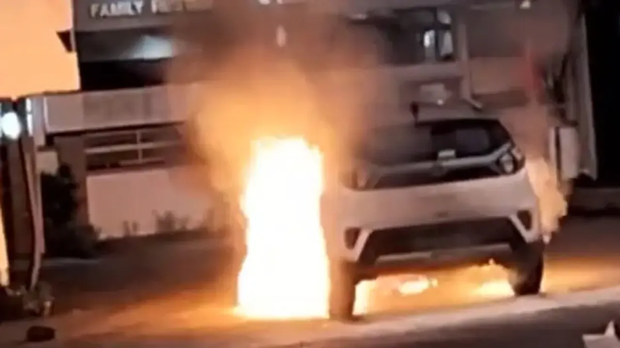 EV fire