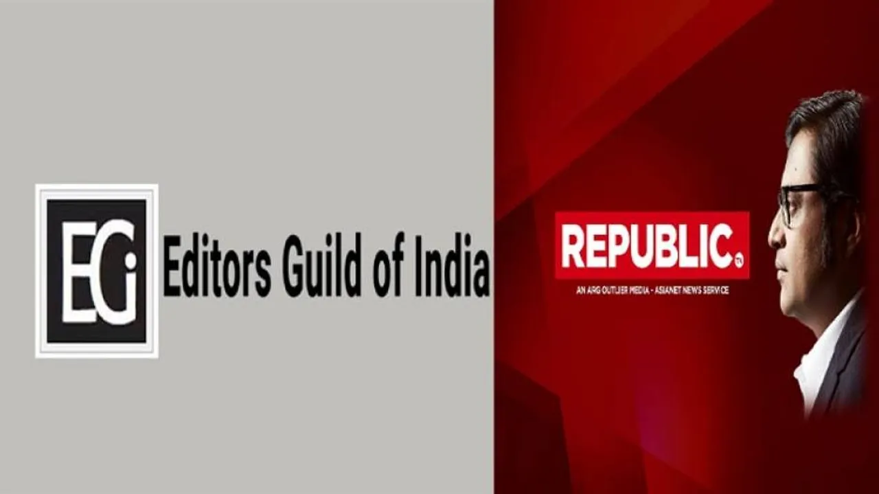 Editors Guild Says Victimisation Of Republic TV Journalists Should Stop