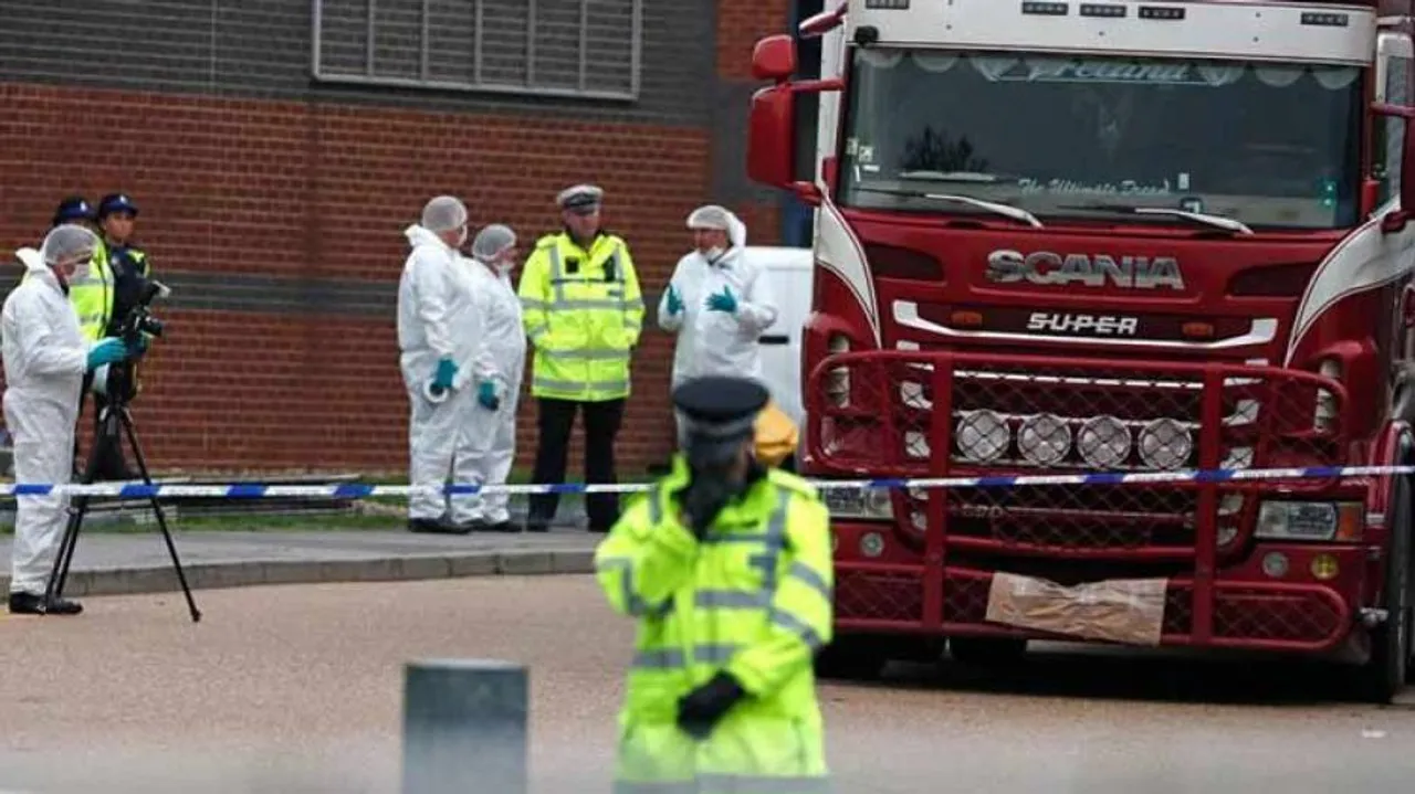 UK police charge truck driver with manslaughter