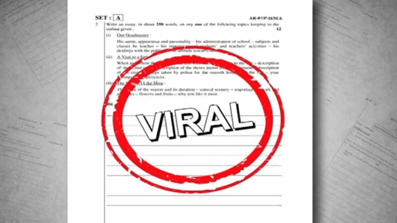 English Matric question paper goes viral on social media, authorities refute