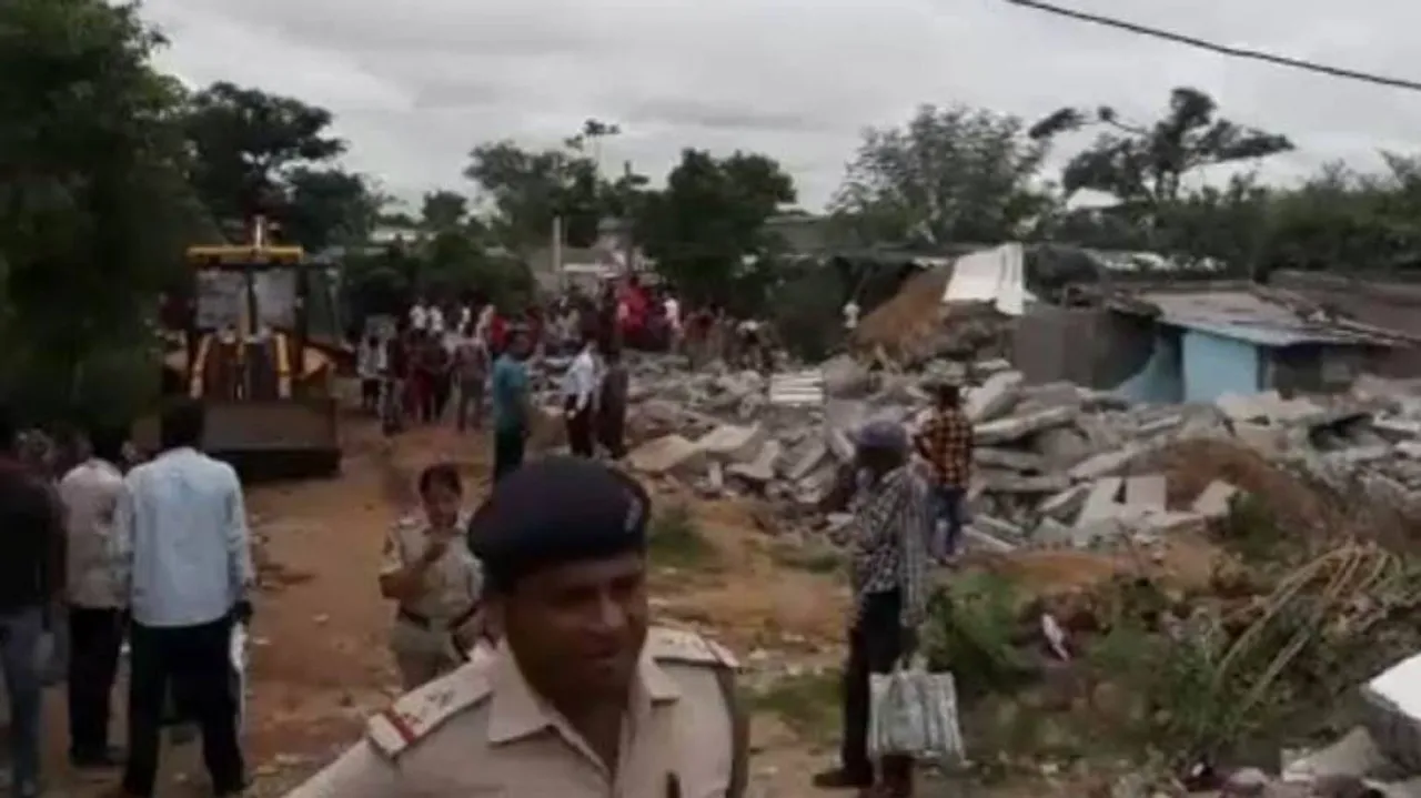 Eviction Drive Sparks Tension in Cuttack