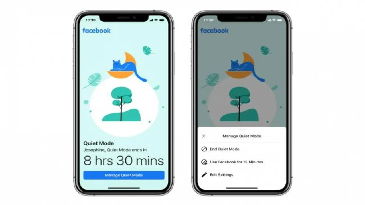 Facebook 'Quiet Mode' silences push notifications on mobile