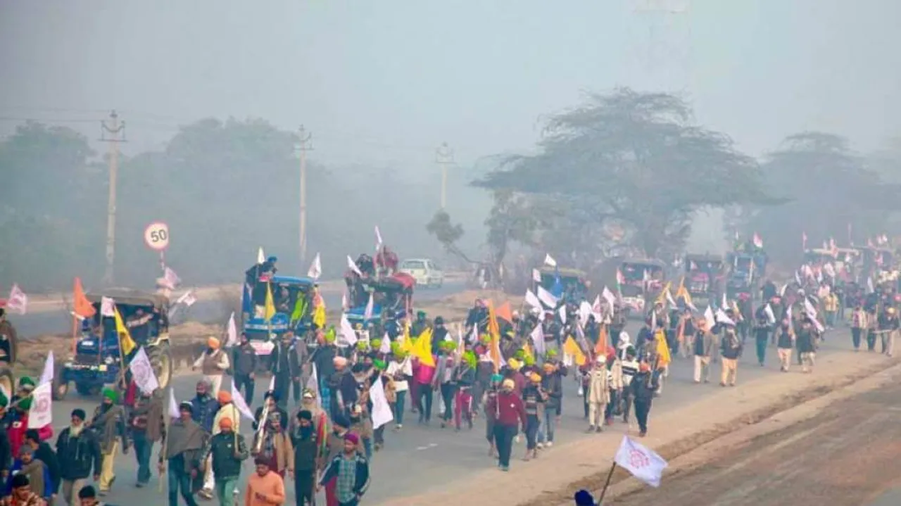 Tractor Rally: Chaos Ensues As Protesting Farmers Breach Barricades, Police Use Tear Gas