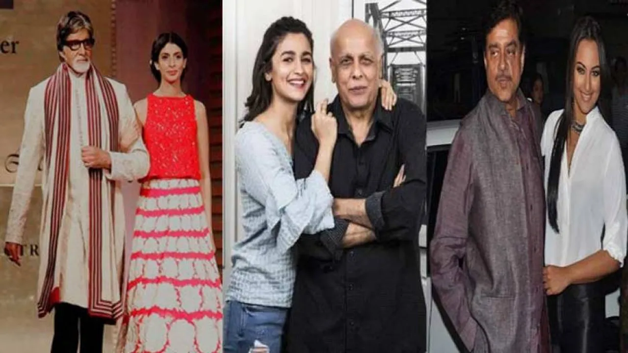 Shweta Bachchan-Amitabh Bachchan, Alia Bhatt-Mahesh Bhatt, Sonakshi Sinha-Shatrughan Sinha: Celeb Daughters Who Have Made Their Father Proud
