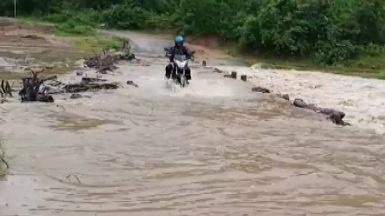 Watch: Heavy Rain Batters South Odisha