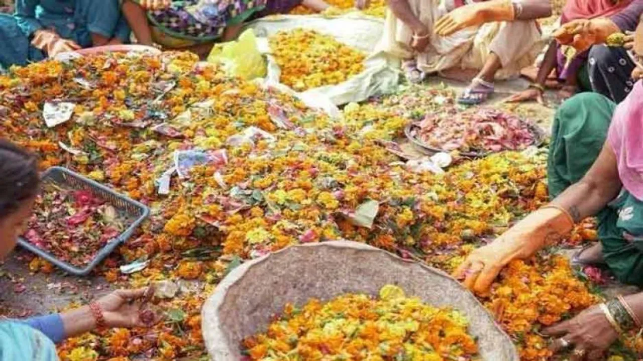 Himachal man makes incense sticks from flower waste