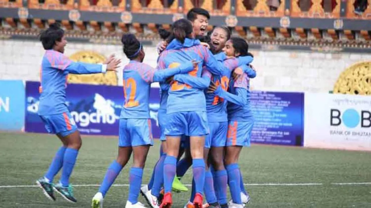 India Thrash Nepal 4-1 In SAFF U-15 Women's Championship