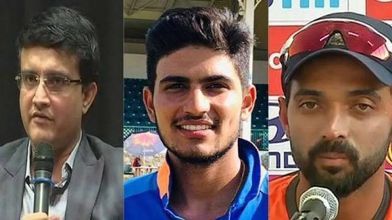 WI ODIs: Ganguly surprised by Shubman, Ajinkya's exclusion