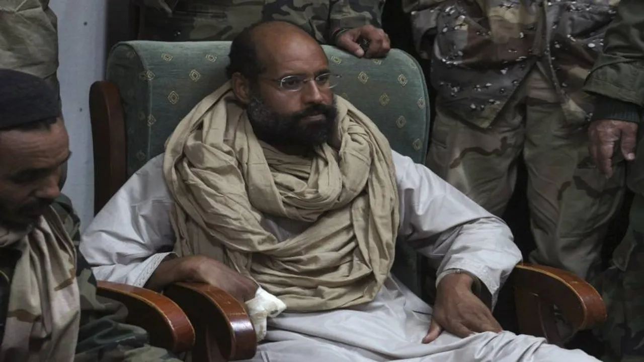 Muammar Gaddafi's son freed after 6 years