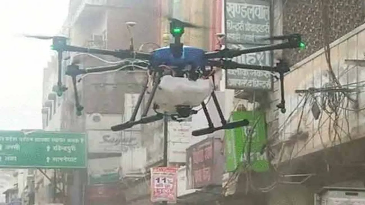 Now, Garuda drones to disinfect Rourkela, Mumbai and Mohali