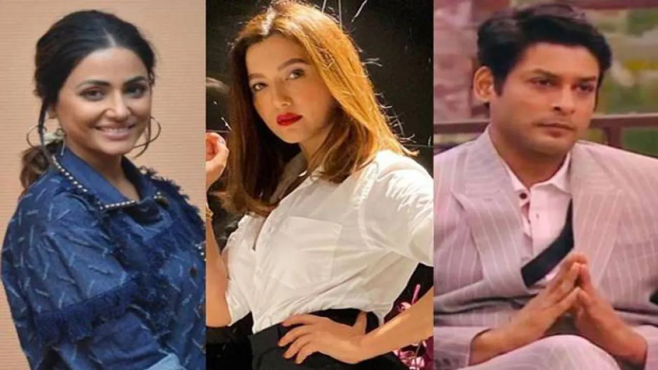 Bigg Boss 14: Sidharth Shukla, Hina Khan and Gauahar Khan Share Their Premier Look