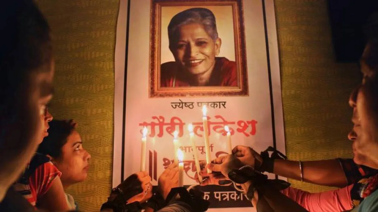 Musical tribute to Gauri Lankesh in Delhi