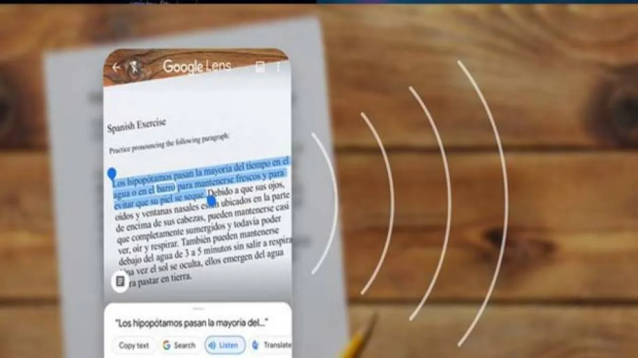 Google Lens can copy handwritten notes from phone to PC