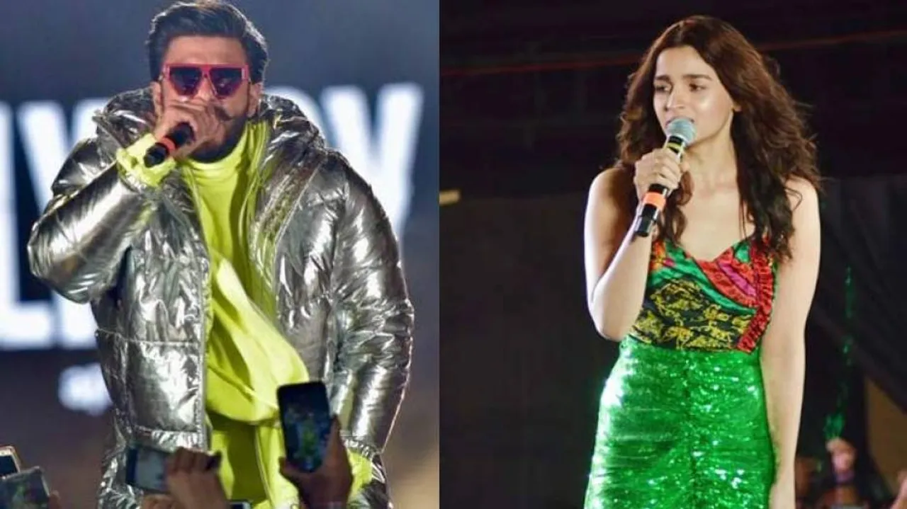 Ranveer, Alia set the stage on fire at the music launch of 