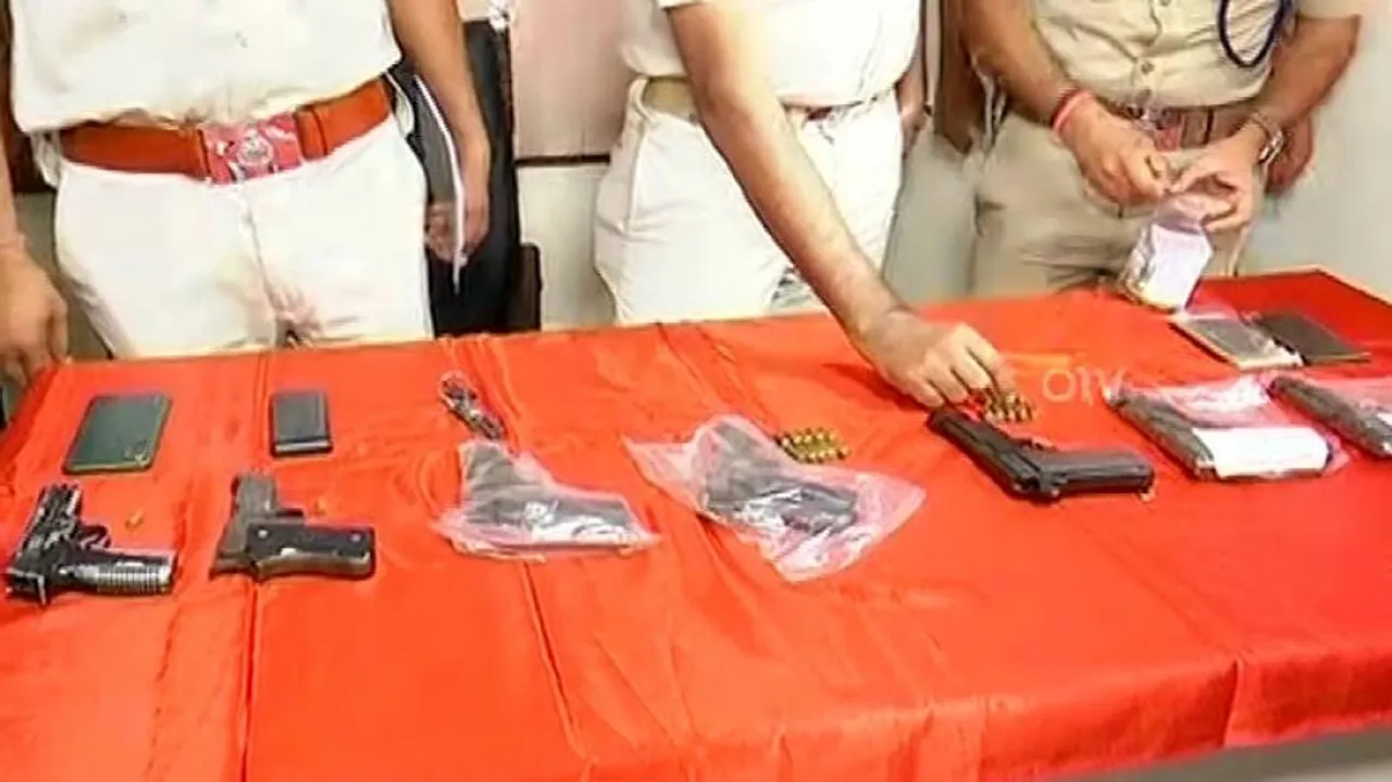 Illegal Arms Racket Busted In Cuttack, Home Guard Among 12 Arrested