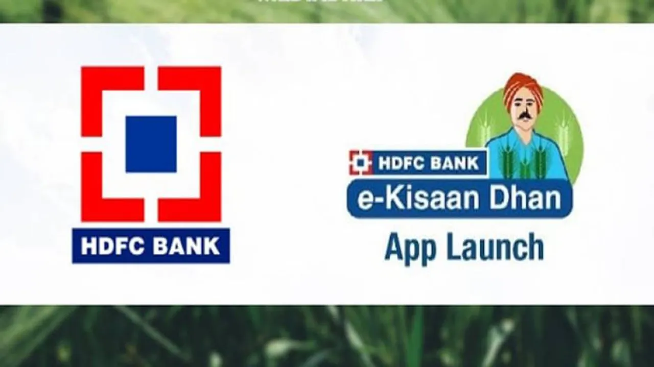 HDFC Bank Launches 'e-Kisaan Dhan' App For Farmers