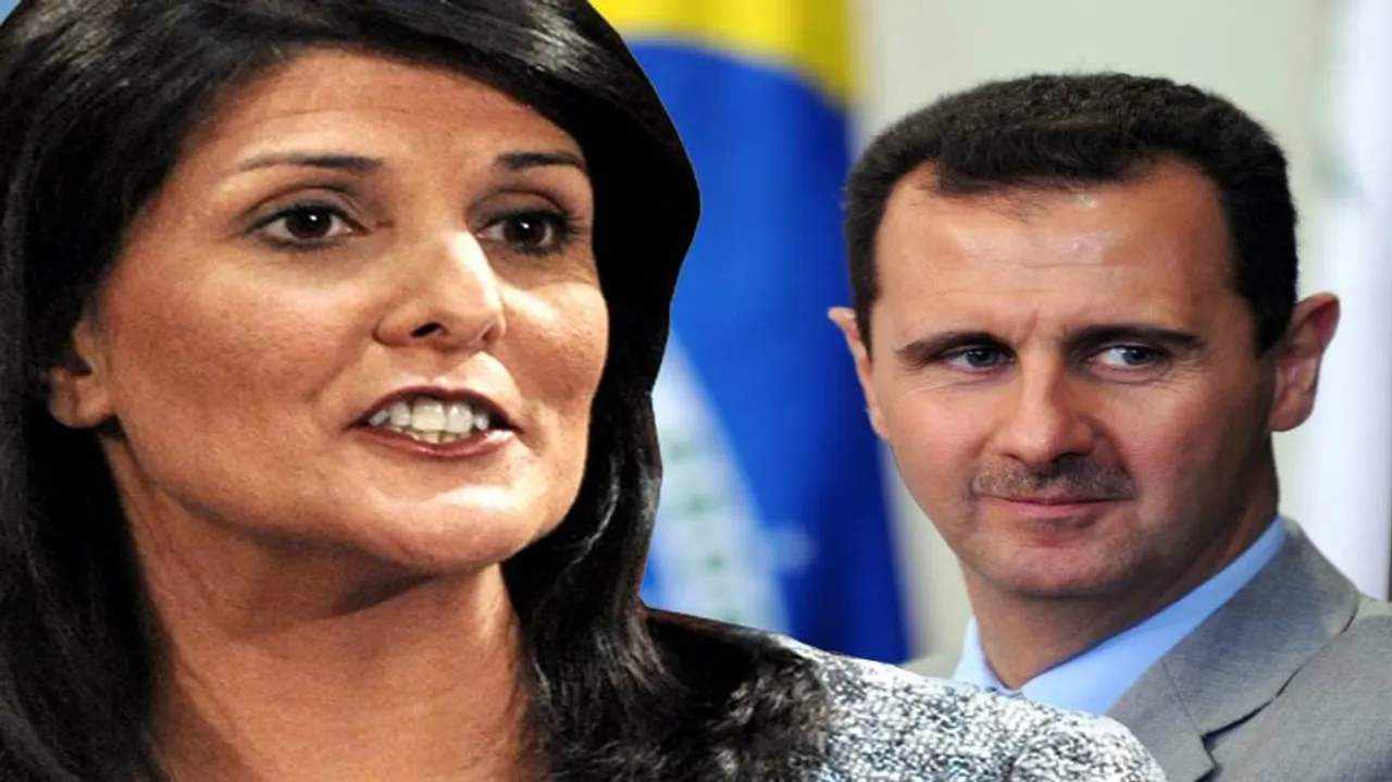 No political solution in Syria with Assad in power: Haley