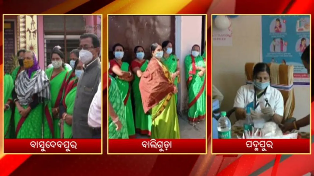 Odisha: Health Workers Wear Black Badges, Say No To Covid-19 Vaccine