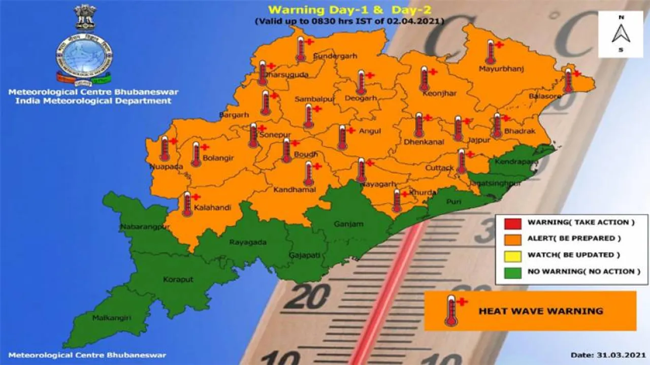 Stay Indoors Till 4 PM As Heat Wave Continues To Sweep Odisha