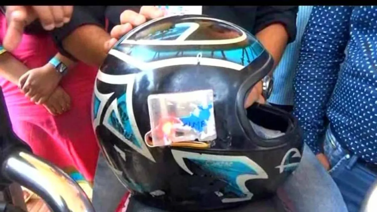 Odisha youth develops 'smart helmet' for safer rides