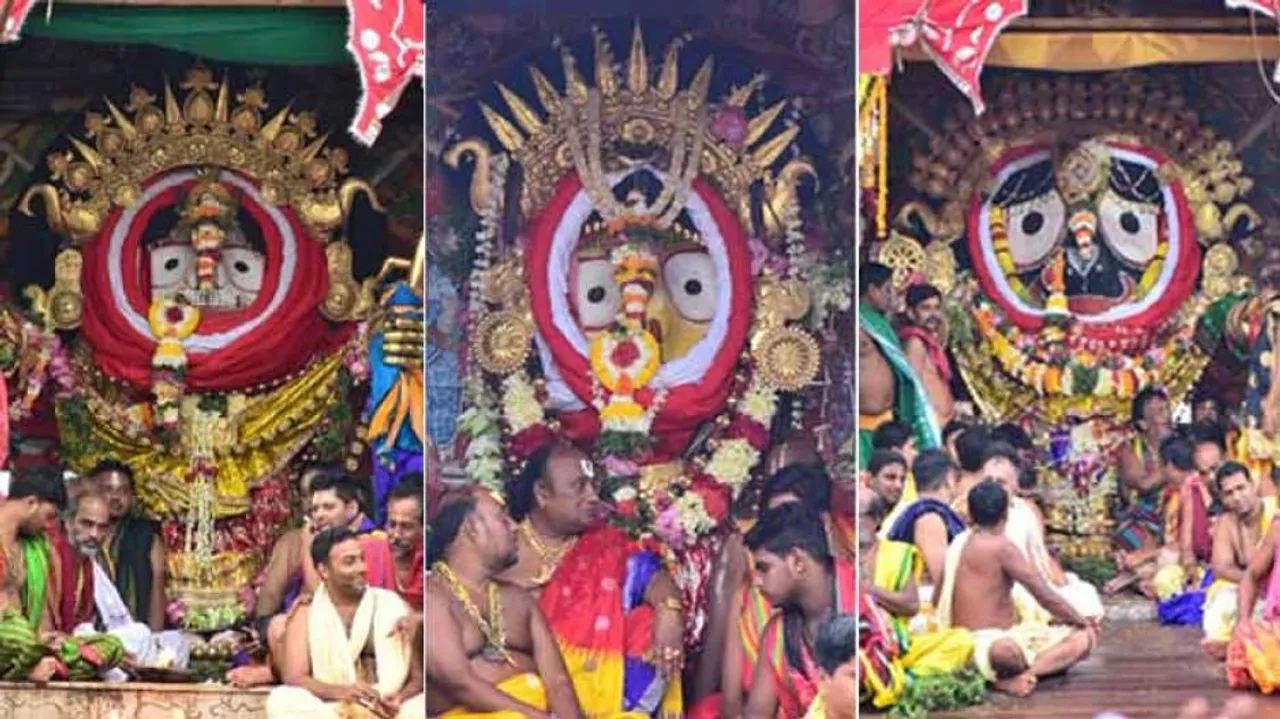 Rath Yatra 2019: Lakhs witness Suna Besha of Holy Trinity