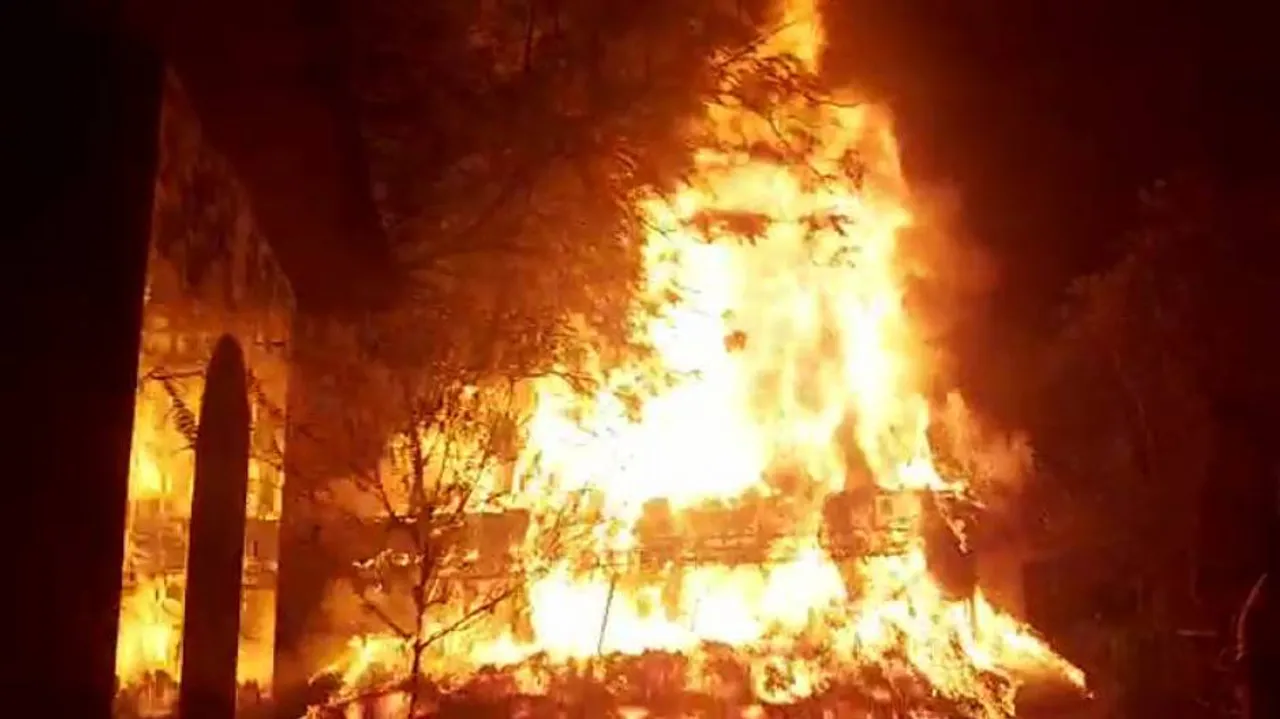 Odisha: Woman Charred To Death, Daughter Critical In House Fire