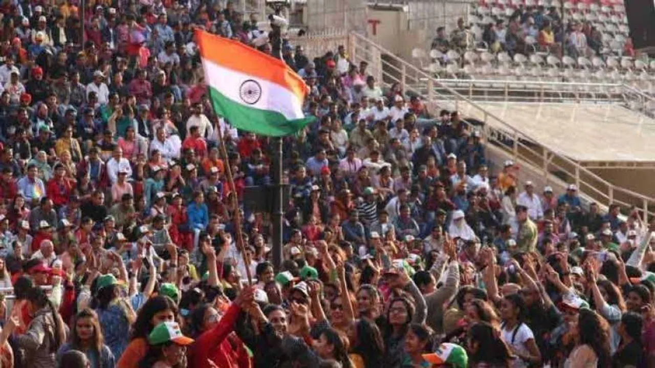 Patriotic songs mark I-Day celebrations at Attari-Wagah border