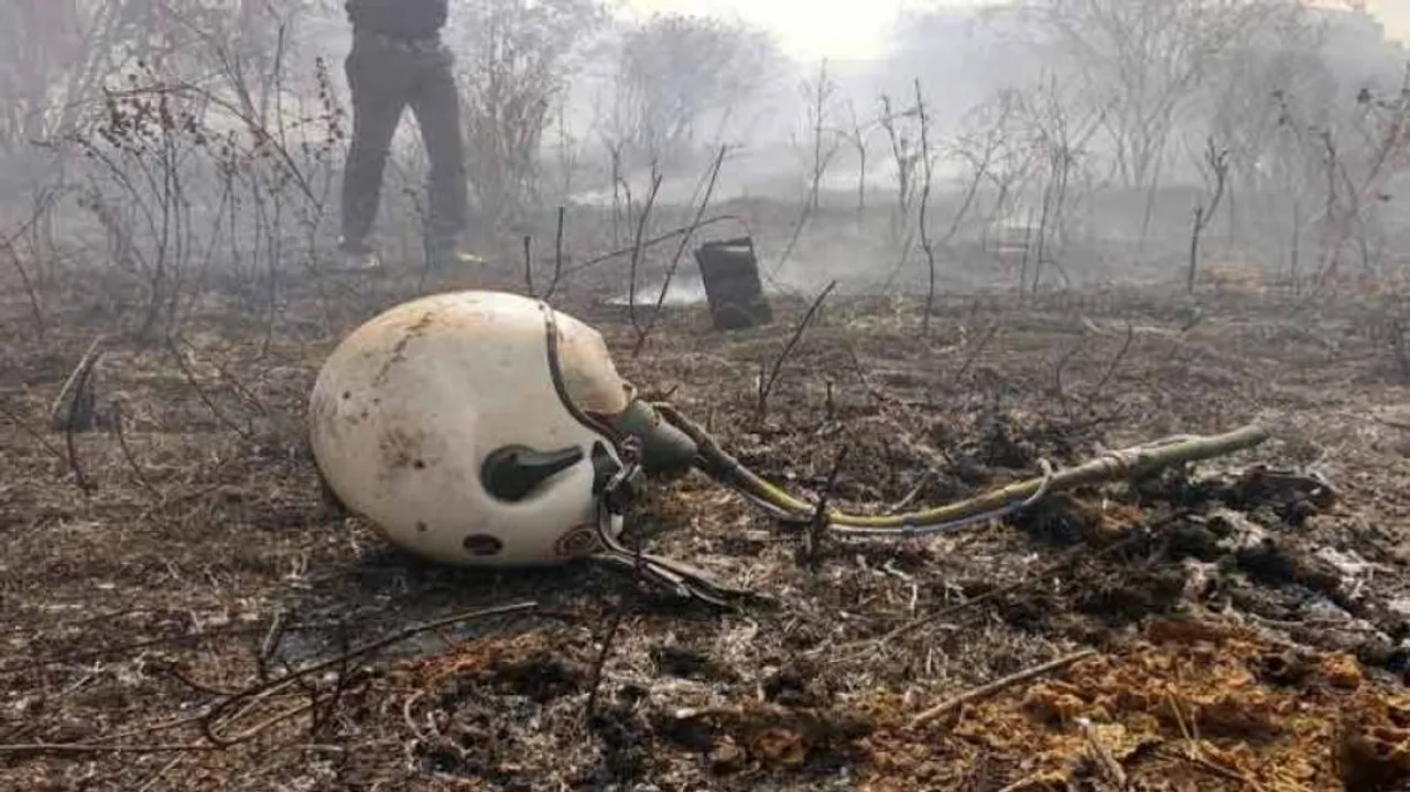 IAF Mirage crashed when air chief was in Bengaluru