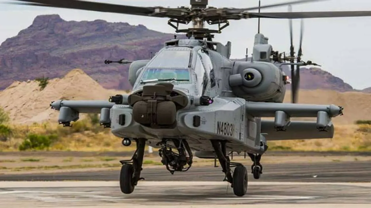 IAF gets first Apache Guardian attack helicopter