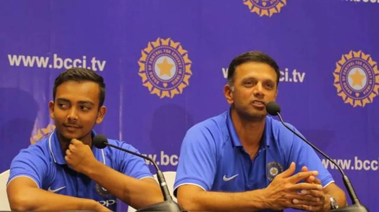Rahul Dravid unhappy with BCCI over cash reward