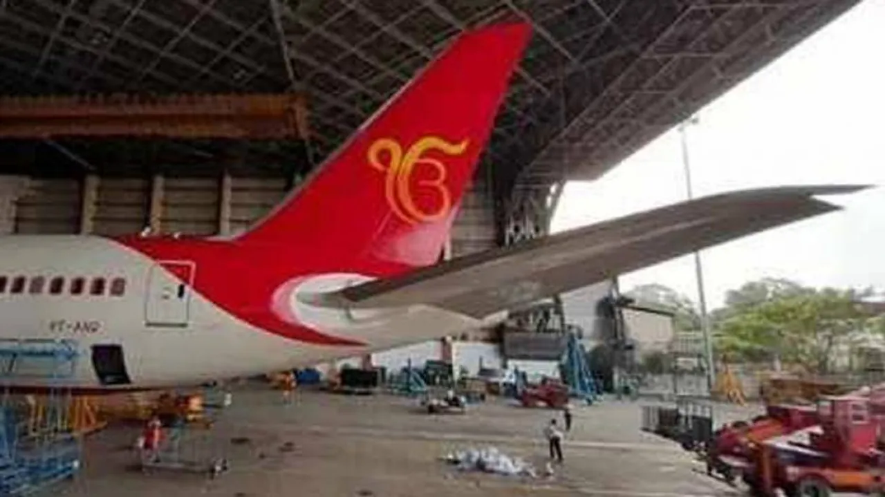 Air India's Plane Carries 'Ik Onkar' Symbol To Celebrate Guru Nanak's Birth Anniv