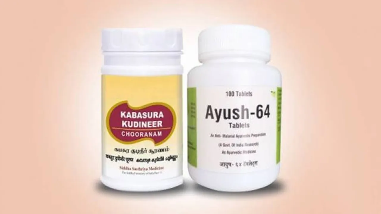 COVID19: Ayush Ministry Launches Distribution Of Kabasura Kudineer, AYUSH 64