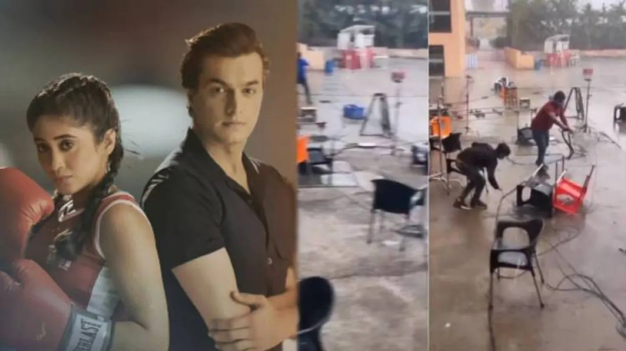 Cyclone Tauktae Blows Off Yeh Rishta Kya Kehlata Hai Sets | Watch