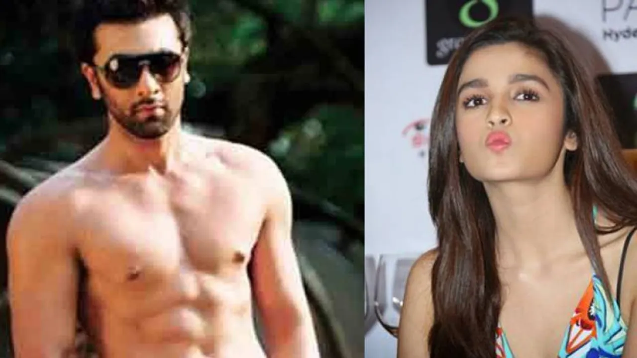Ranbir Kapoor Spotted Shirtless With Alia Bhatt During Live Video Session!