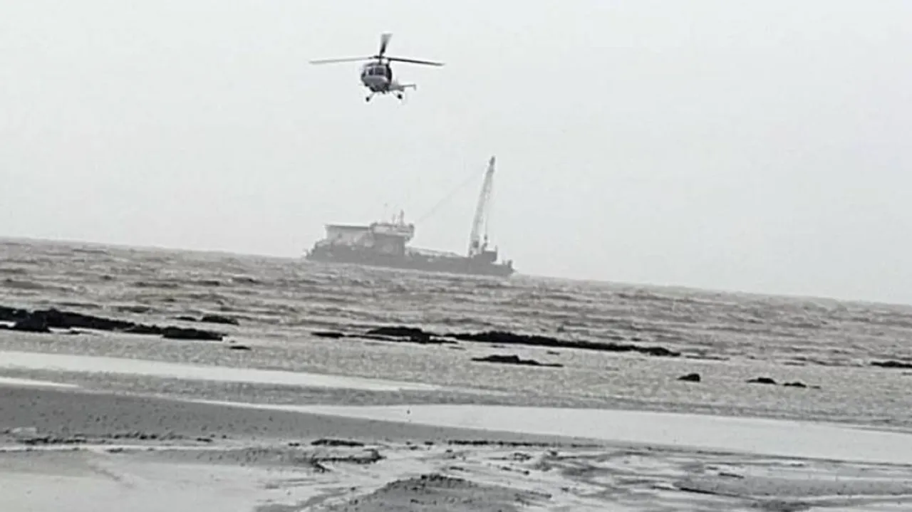 Cyclone Tauktae After-Effects: Grounded Barge Spills Oil, Sparks Concerns