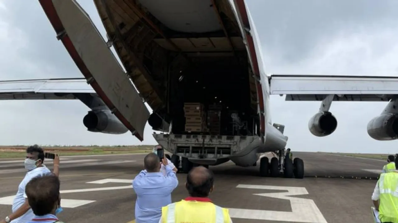 Covid Pandemic: 1350 Oxygen Cylinders From China Arrive In Odisha