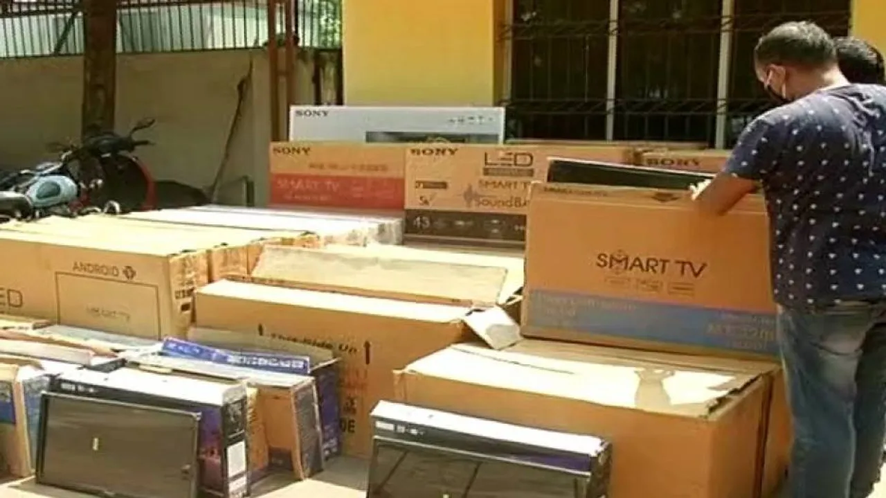 Duplicate TV Assembling Racket Busted In Bhubaneswar, 4 Arrested